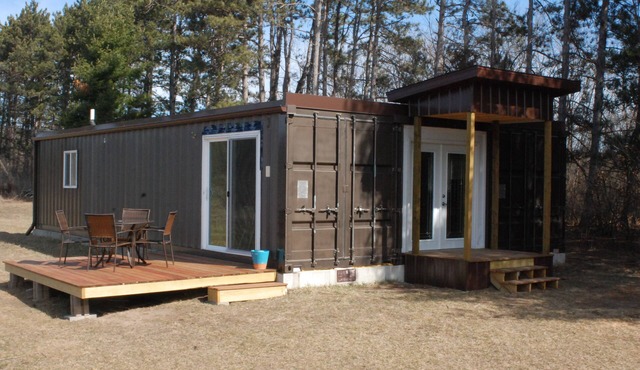 Countainer House near Wisconsin River
