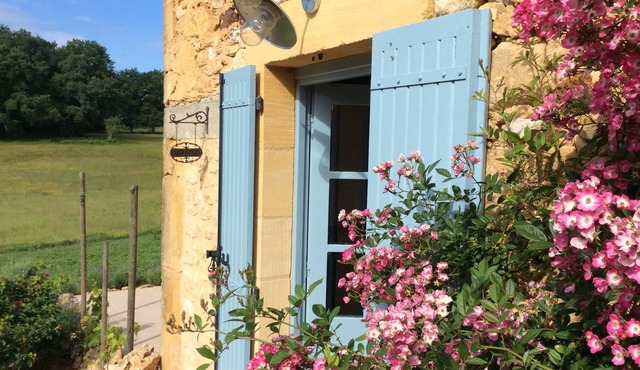 Country apartment in the heart of the Dordogne - small, beautiful, sunny