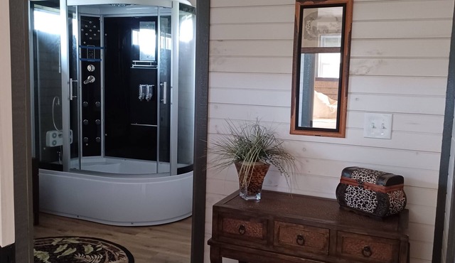 Country cabin in horse country