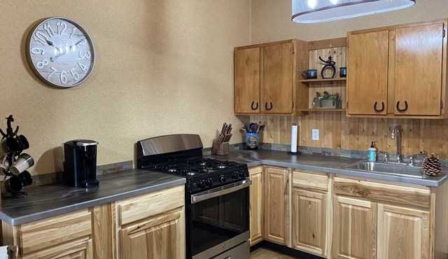 Country Cabin Located In Central Wyoming