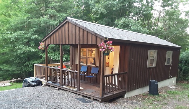 Country Cabin with Dell view