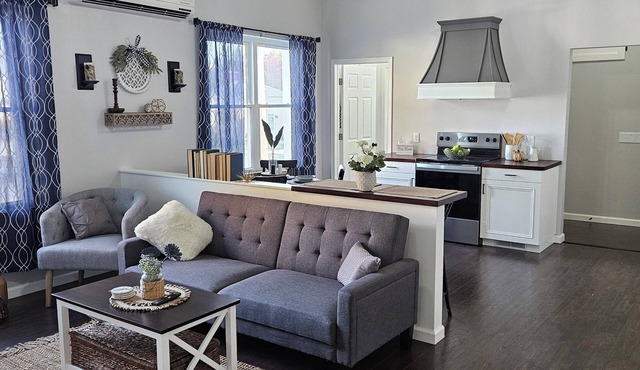 Country charm and modern finishes with beautiful open living and dining areas