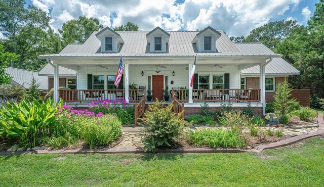 Country Charmer with Inviting Front and Back Porches, Swim Spa, Decks, Fire Pit