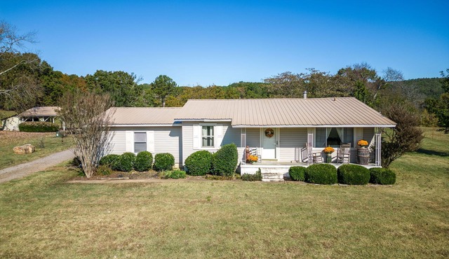 Country Farm House in the Ozark Mountains