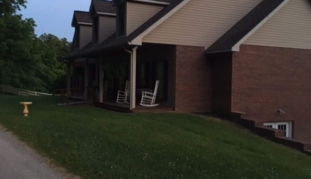 Country French Farmhouse/Cottage with Lake View