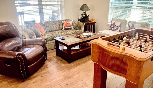Country guest house with pickle-ball court, pool and spa