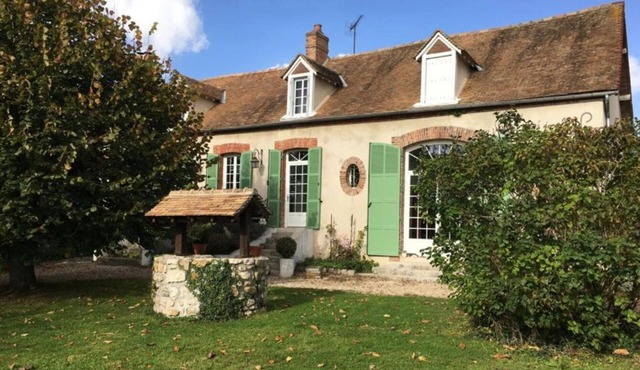 Country house with large garden