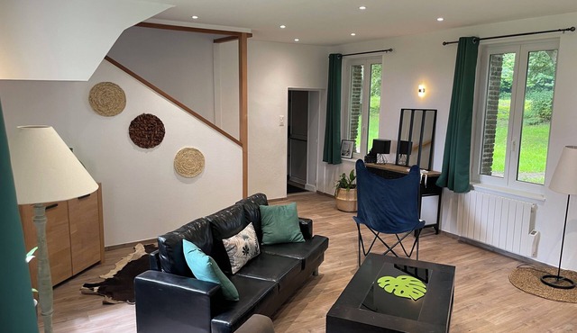 Country house in a pretty normandy village near veules les roses