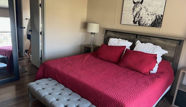 Country home with beautiful views and access to hiking, biking, and horse trails