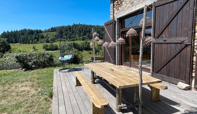 Country House “Terrasse de Genestoux” with Private Terrace