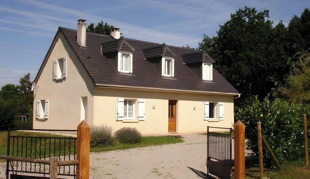 Country House 20 Minutes from Salers with Private Terrace and Garden