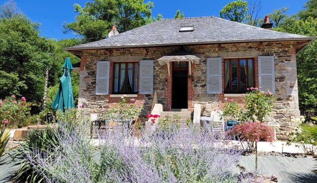 Country house by the river