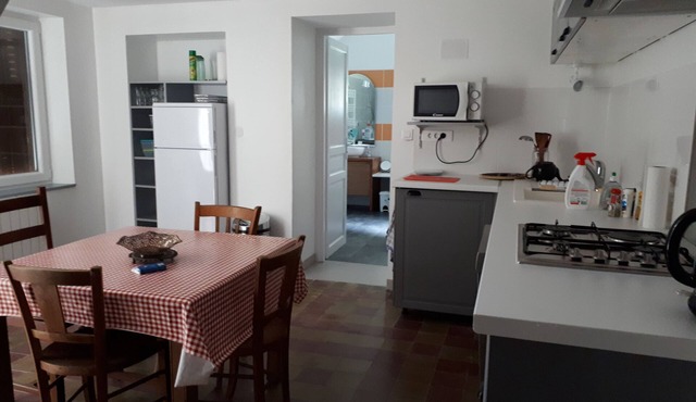 Country house in country stone