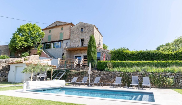 Country house 'Maison De Village' with private pool, Wi-Fi and air conditioning