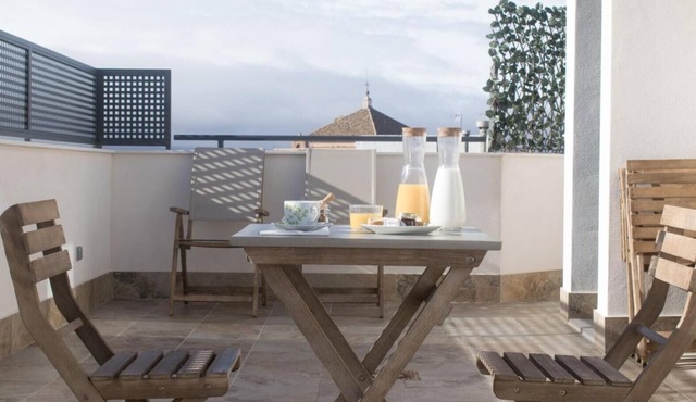 Country House 'Posada Del Herrero' with Private Pool, Wi-Fi and Air Conditioning