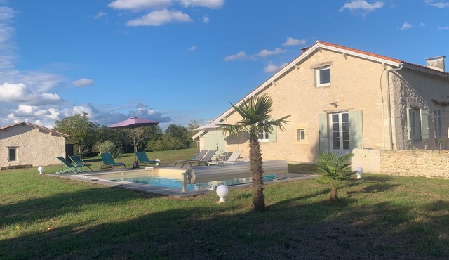 Country house with heated swimming pool.
