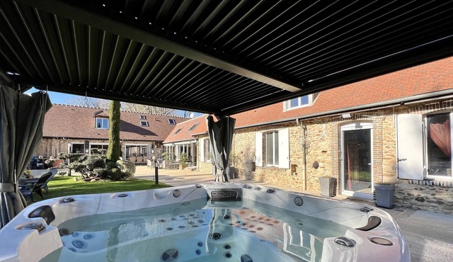 Country property 50 minutes from Paris -SPA-Brasero-Fibre-Billard-Baby Foot