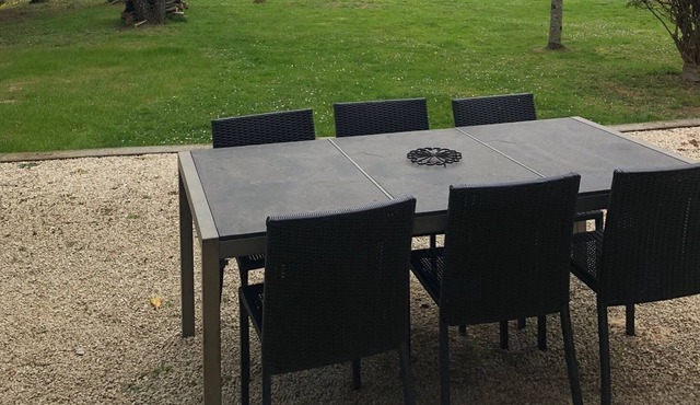 Country property bordered by the hiking trail