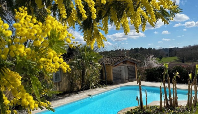 Country property with private swimming pool