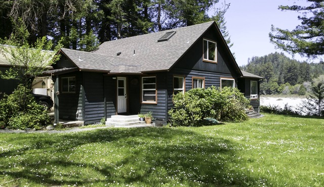 Country Redwood Home With Remarkable Smith River Views