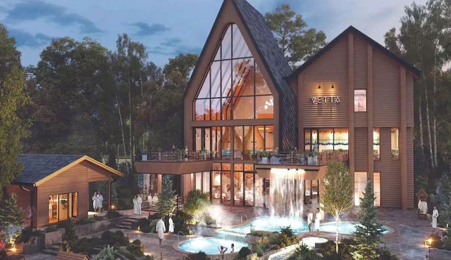 Country Resort with Pool, BBQs, with Private Suites Ski Retreat