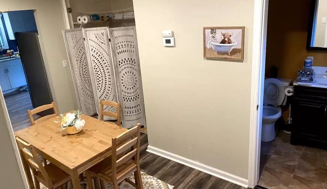 Country retreat in the city.