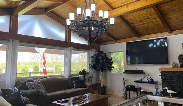 Country settings with amenities seconds away