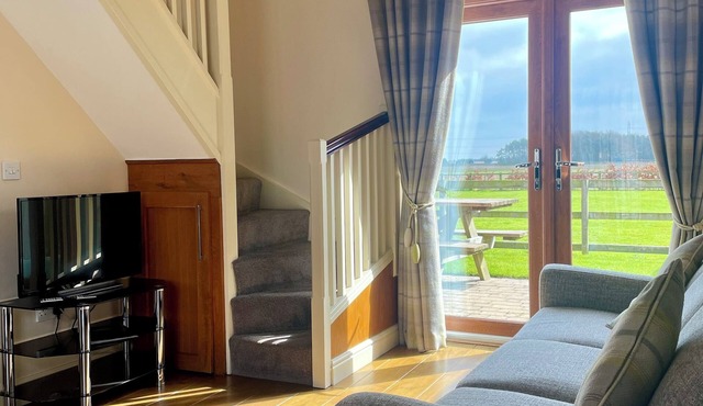 Countryside cosy cottage on working arable farm