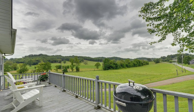 Countryside Hideaway in Greeneville w/Fire Pit!