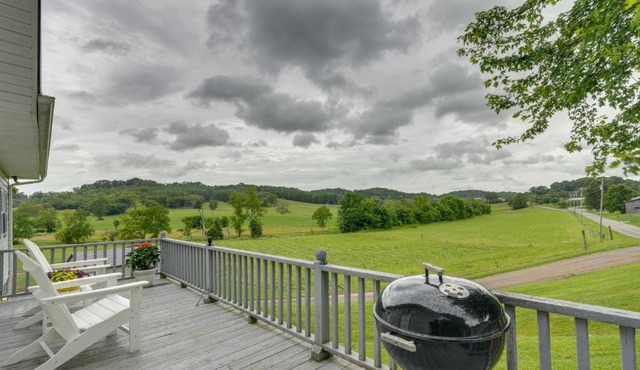 Countryside Hideaway in Greeneville with Fire Pit!