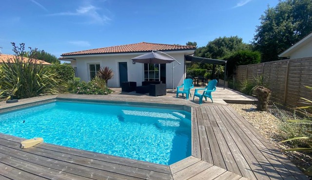 coup de cœur à Audenge 110m2 piscine a coté de la piste cyclable