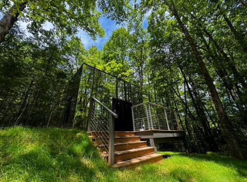 Couples Mirror Cabin -Looking Glass at Valley Bear Farms Resort
