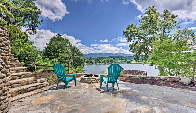 Couples Retreat with Lake and Mtn Views, Fire Pit
