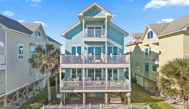 Courageous Beach House-Beachfront-4BR-Pet Friendly-Pool