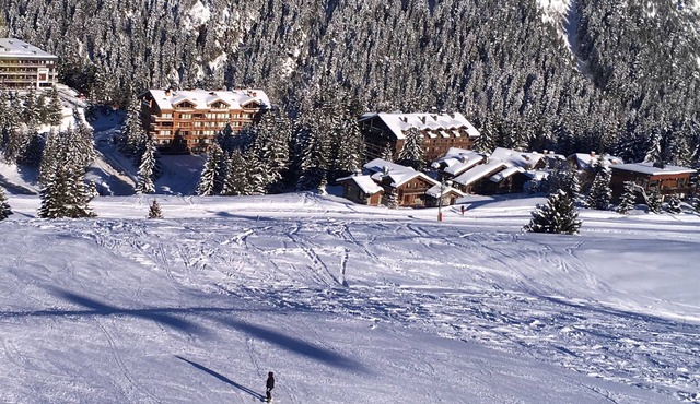 COURCHEVEL 1650 Belvedere 2 rooms 4 p on skis Garage household linen