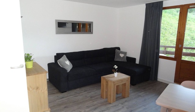 Courchevel La Tania : 2 rooms 36m², covered parking, WIFI - skis at your feet