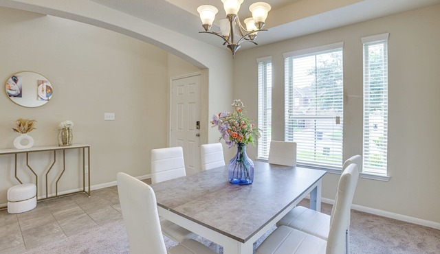 Covered Patio & Spacious Yard: Houston Area Home!