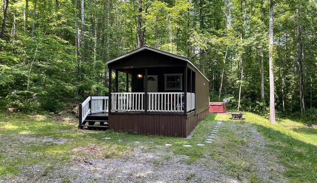 Covered Porch - Fire Pit - Charcoal Grill