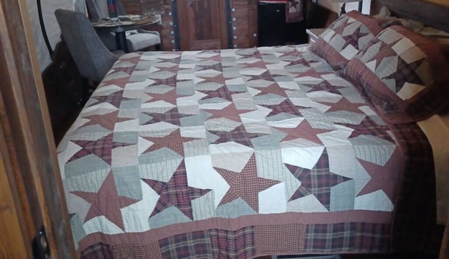 COVERED WAGON ANIMAL EXP. FOR 2 UNIQUE & COMFY