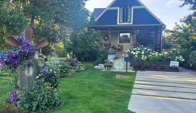 Coveted creekside setting, near downtown and Bogert Park.
