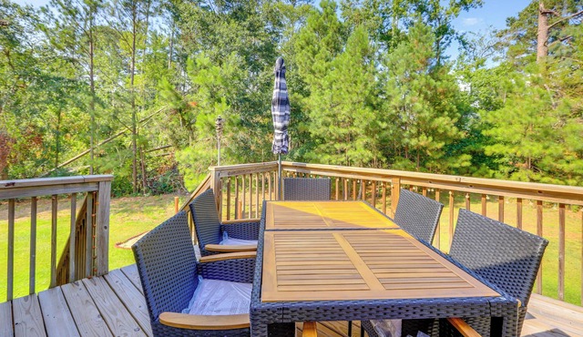 Covington Vacation Rental: Private Deck & Yard!