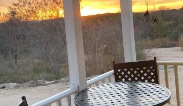 Cowboy Sunset at the Orrasis
