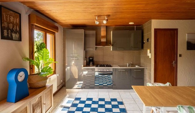 Cozy apartment with equipped kitchen