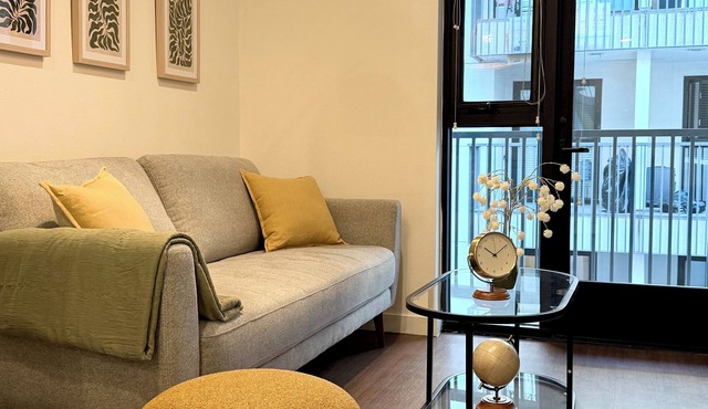 Cozy 1-bedroom apartment with Gym and Rooftop in pleasant Los Angeles