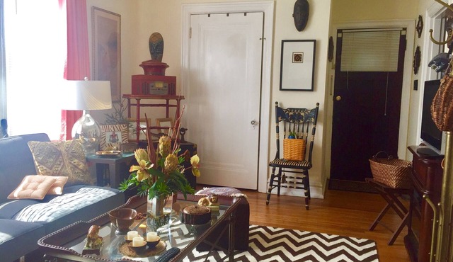 Cozy 1-bedroom apartment in historic registered apartment building from 1908. n