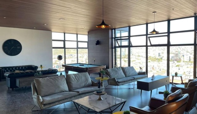 Cozy 1-bedroom apartment in awesome Tijuana DOWNTOWN with fitness room, WiFi