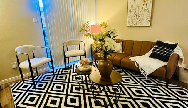 Cozy 1-bedroom apartment by Medical Center and 5 Mins to NRG Stadium