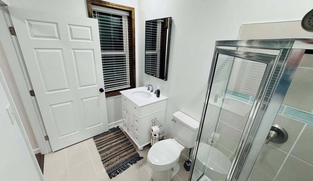 Cozy 1-bedroom apartment in quaint Windber with AC. A small deck to relax on.