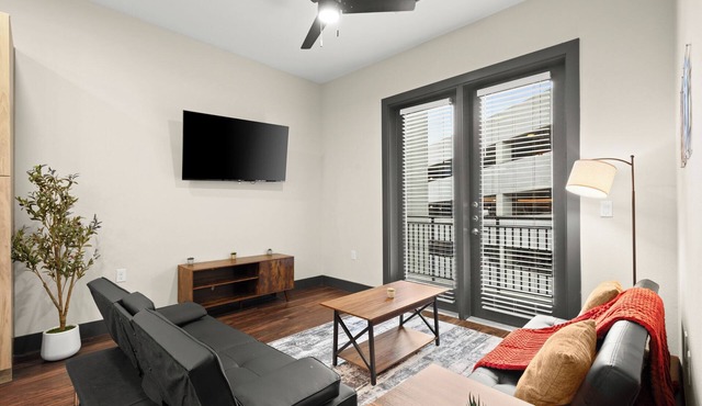 Cozy 1-bedroom apartment with AC in soothing Austin