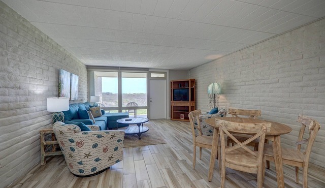 Cozy 1-bedroom condo in Port Aransas with stunning dune views.